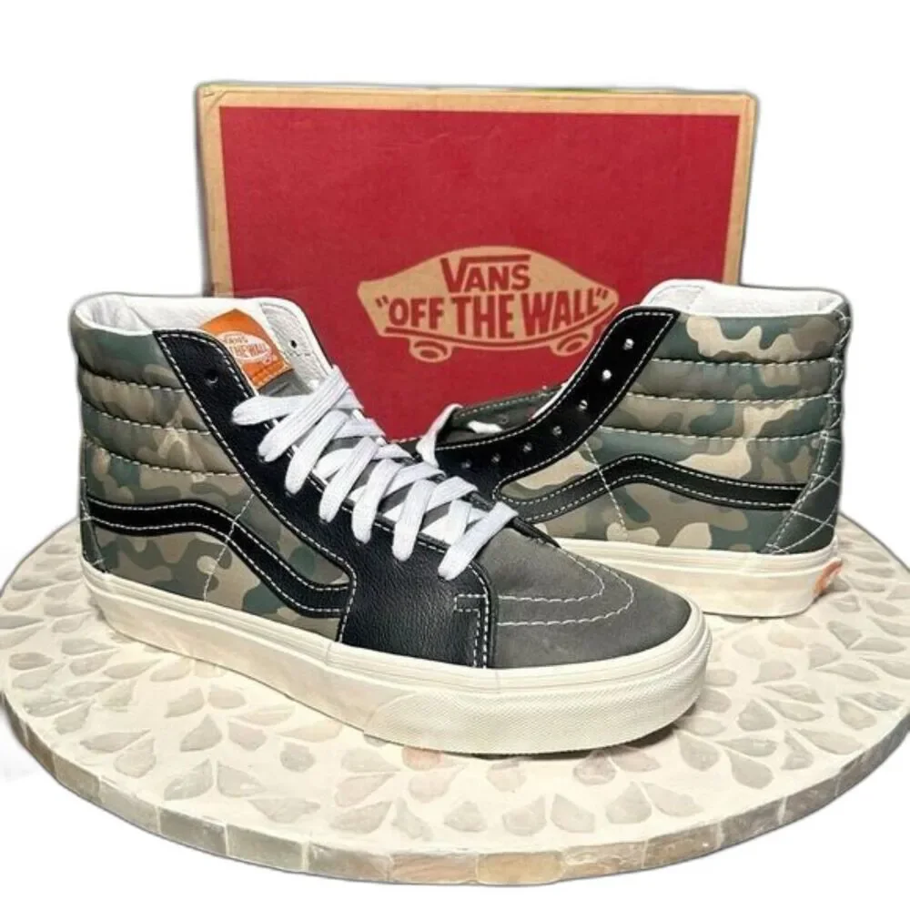 VANS Sk8-Hi - (Mixed Utility) Camo/Multicolor - VN0A5JMJA57 SZ 6 M , 7.5 W